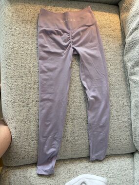 Alphalete Stretch Leggings - Mauve Purple